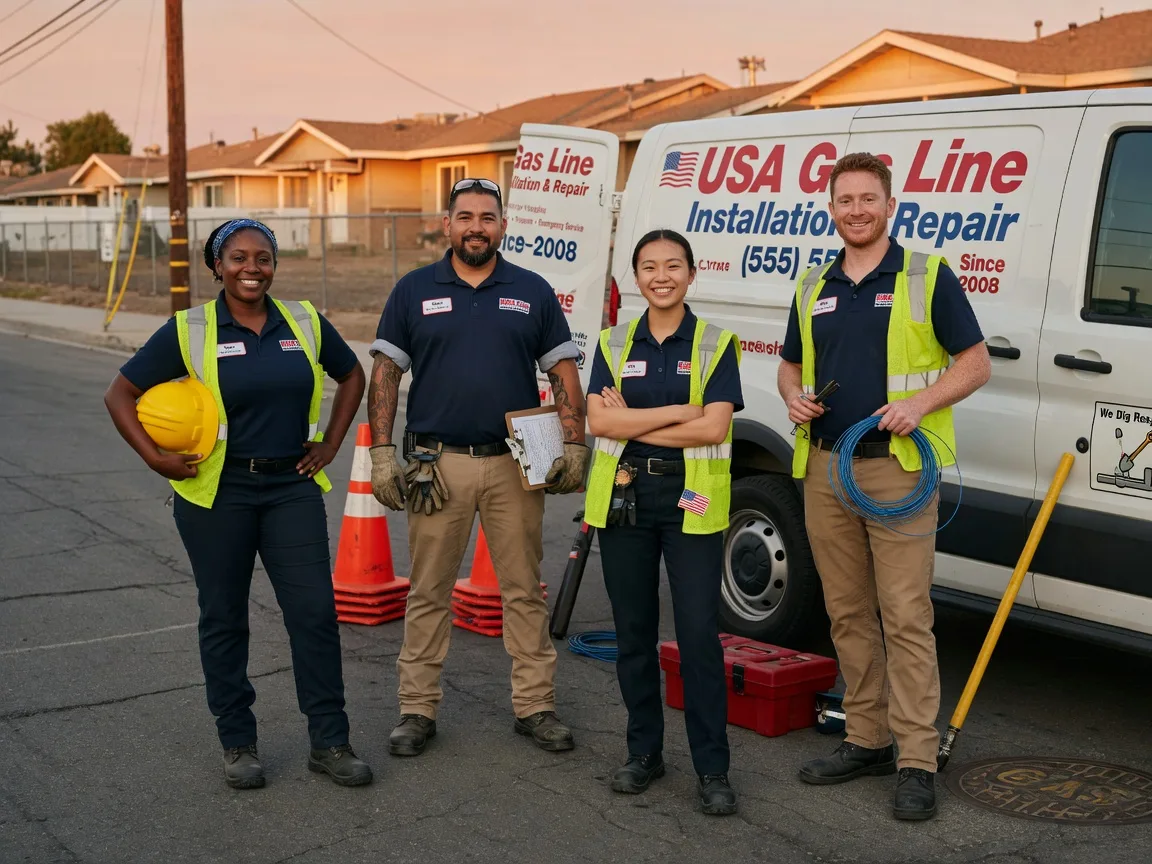 Gas Line Installation company in Kincaid, KS